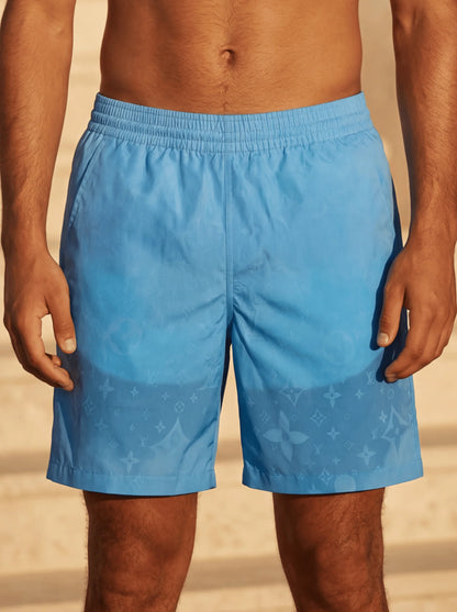 Bademode Boutique – Badeanzug, der die Farbe wechselt Hellblau