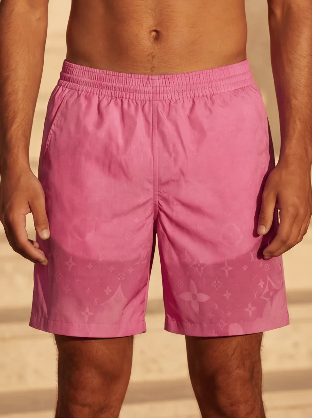 Bademode Boutique – Badeanzug, der die Farbe wechselt Rosa